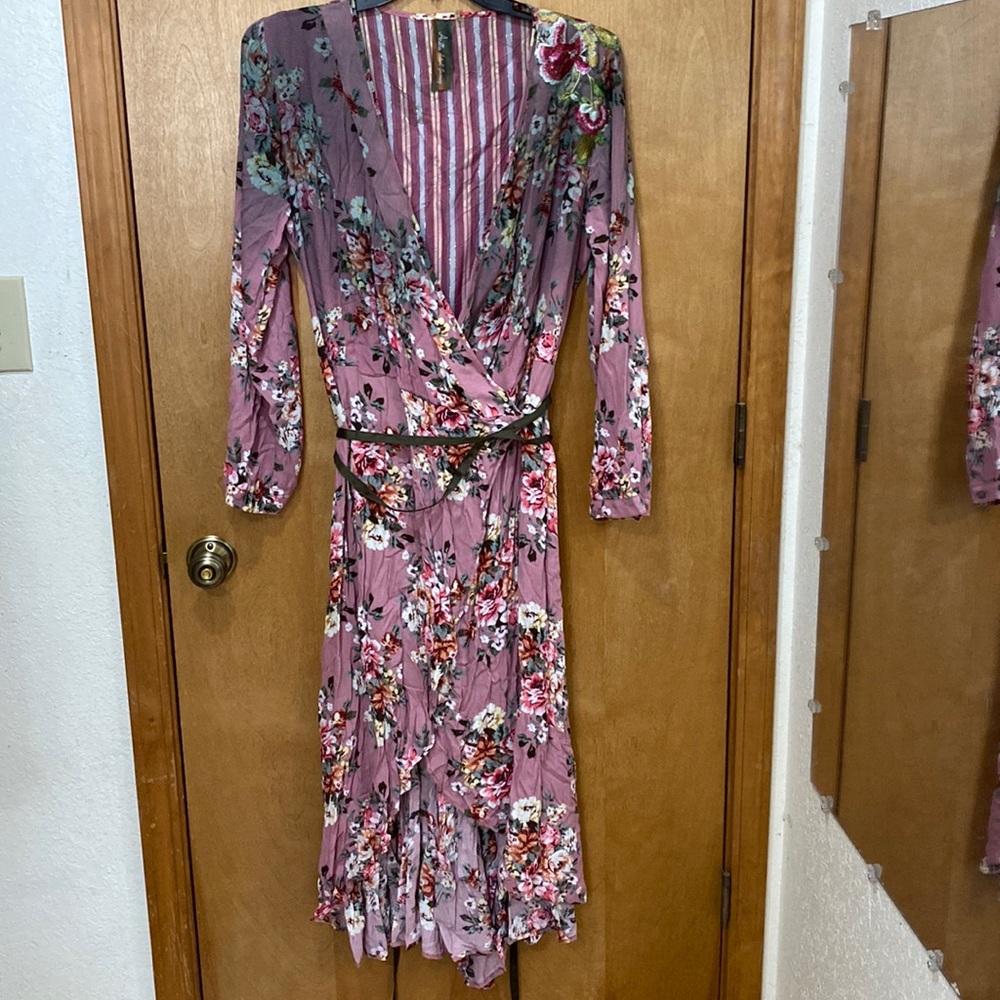 Aratta Silent Journey Wrap Dress
